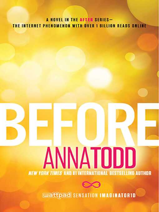 Title details for Before by Anna Todd - Wait list